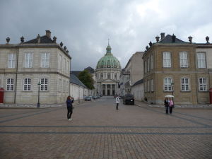Námestie Amalienborg - Mramorový chrám