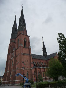 Uppsalská katedrála - Najvyšší chrám v Škandinávii
