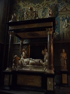 Uppsalská katedrála - Hrob švédskeho kráľa Jána III.