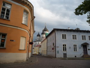 V uličkach starého mesta Tallinnu