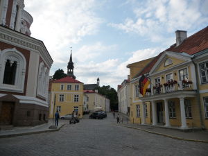 V uličkách starého mesta Tallinnu