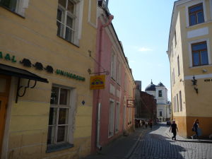V uličkách starého mesta Tallinnu