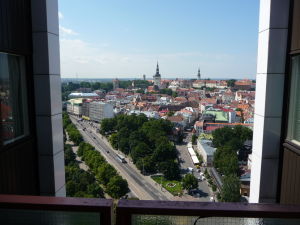 Takýto výhľad na centrum mesta si vychutnávali súdruhovia z KGB