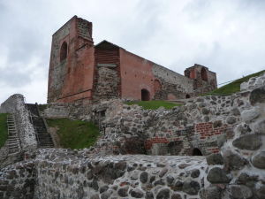 Ruiny hradu vo Vilniuse