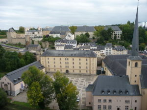 Pohľad na opátstvo Neumünster