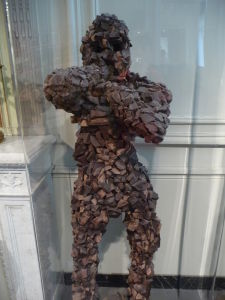 Čokoládová socha