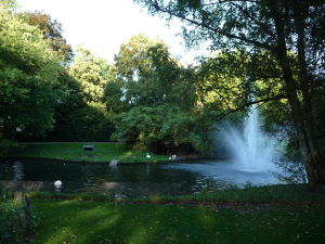 Fontána v Parku kráľovnej Astrid (Koningin Astridpark)
