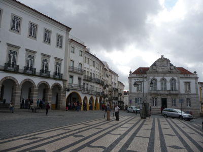 Hlavné námestie v Évore - Praça do Giraldo