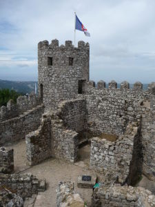 Jedna z veží hradu