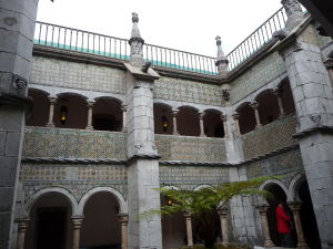 Vnútorné nádvorie paláca