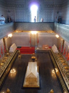 Mauzóleum Mohameda V. - Hroby kráľa Mohameda V. a jeho synov (jeden z nich bol kráľ Hassan II.)