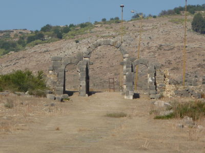 Brána Tingis, jedna z 8 vstupných brán do mesta