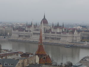 Rybárska bašta - Pohľad na parlament