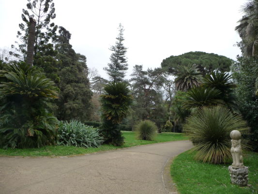 Botanická záhrada kráľovského paláca Reggia di Caserta
