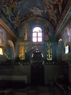 Interiér Kostola sv. Petky - Mozaiky