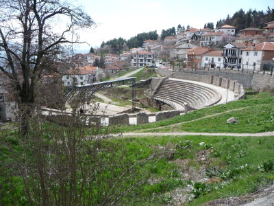 Grécke divadlo v Ohride
