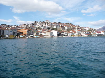 Ohrid z jazera