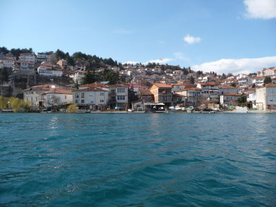 Ohrid z jazera