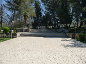 Mestský park v Tirane