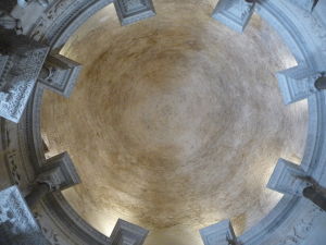 Kupola mauzólea, pod ktorou kedysi spočívalo telo cisára