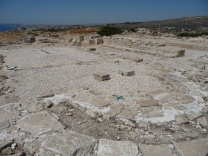 Amathus Akropolis - Pozostatky starovekého chrámu