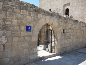 Pevnosť v Kolossi - Vchod do obrannej veže