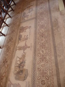 Dom Dionýza - Mozaika s motívom Dionýza, Akmé a Ikara