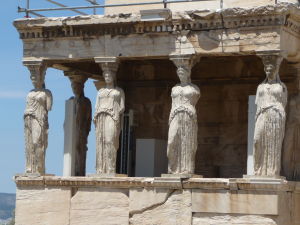 Erechtheion - Terasa panien