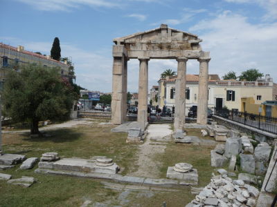 Rímska agora - Východná brána