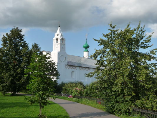 Privátny areál v ženskom kláštore Pokrovskij v Suzdali