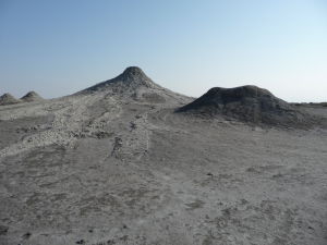 Bahenné sopky v Gobustanskom národnom parku