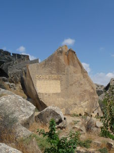 Národný park Gobustan - Vstup k petroglyfom