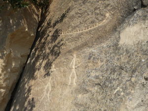 Národný park Gobustan - Petroglyfy znázorňujúce lov a lode