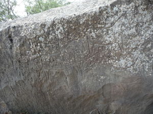 Národný park Gobustan - Petroglyfy znázorňujúce domáce zvieratá