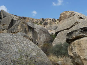 Národný park Gobustan - Miesto s prehistorickými petroglyfmi