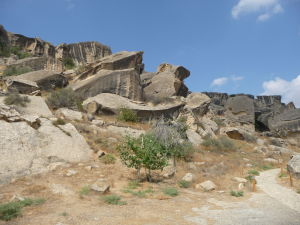 Národný park Gobustan - Miesto s prehistorickými petroglyfmi