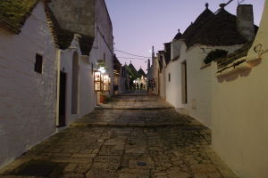 Večerné uličky Alberobella