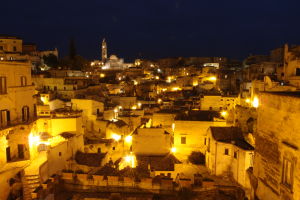 Matera v noci