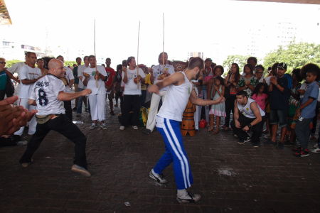 Capoeira v uliciach São Paula
