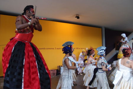 Múzeum afrobrazílskej kultúry - Vystúpenie tanečníkov