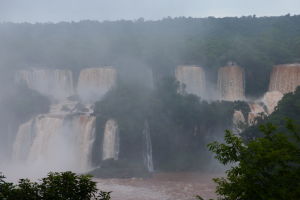 Vodopády Iguazú z brazílskej strany