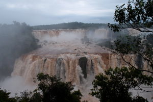 Vodopády Iguazú z brazílskej strany