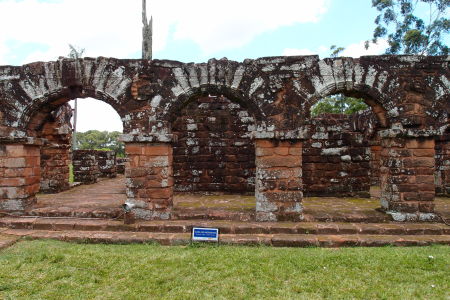 Ruiny jezuitskej misie Trinidad - Ubytovacie zariadenia pre Indiánov