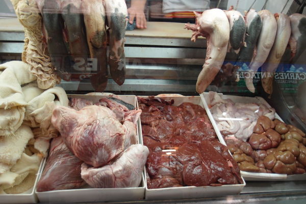 Mestská tržnica Mercado Norte v Córdobe - Nakúpite tu čerstvé mäso