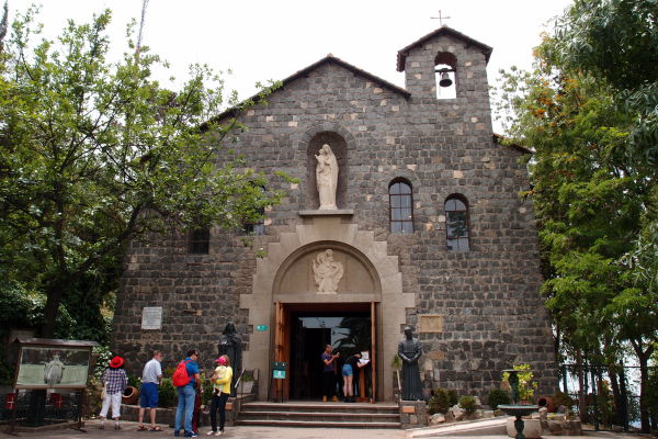 Kostolík vo svätyni Nepoškvrneného počatia na kopci San Cristóbal