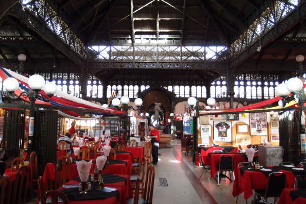 Centrálna tržnica (Mercado Central) v Santiagu