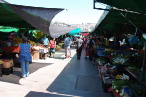 Tržnica s ovocím a zeleninou