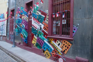 Graffiti vo Valparaíse