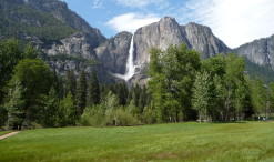 Vodopád Yosemite Fall