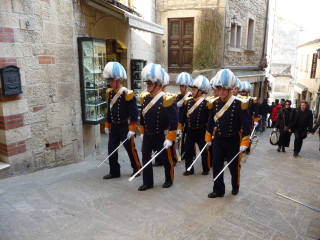 Čestná stráž v San Maríne